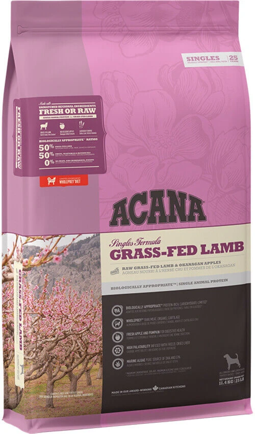 ACANA GRASS FED LAMB KARMA DLA PSA JAGNIECINA 