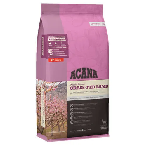 Opakowanie suchej karma dla psów z jagnięciną - Acana Grass Fed Lamb 17kg