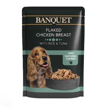 Banquet kurczak z ryżem z tuńczykiem 15x100g