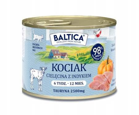 Baltica kociak mix smaków 12x185g