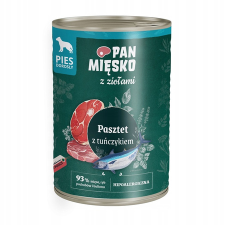 Pan Mięsko pasztet z ziołami Mix smaków 4x400g