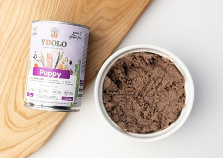 YDOLO Puppy - wieprzowina Iberico i ryby - mokra karma dla szczeniąt 6x400g