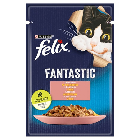 FELIX FANTASTIC Łosoś 85g