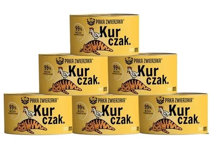 Karma mokra KOT kurczak 6x200g PAKA ZWIERZAKA