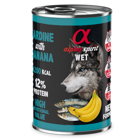 Alpha Spirit mix smaków 12x400g
