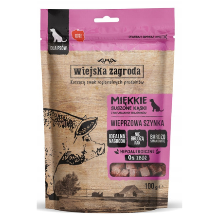 Wiejska Zagroda Mięsne kąski mix smaków 6x100g