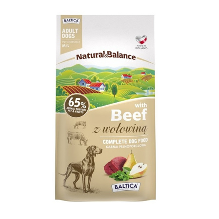 Natural Balance beef 3kg M/L