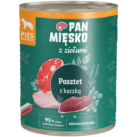 Pan mięsko Zestaw mix smaków 4x800g