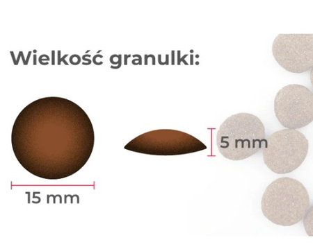 Sucha karma dla psa Kaczka, jagody i szpinak 1.5kg