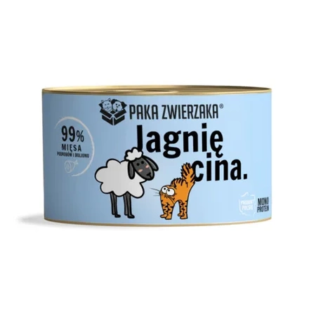 Karma mokra KOT mix smaków PAKA ZWIERZAKA 6x200g