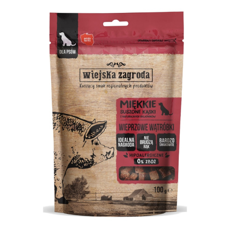 Wiejska Zagroda Mięsne kąski mix smaków 6x100g