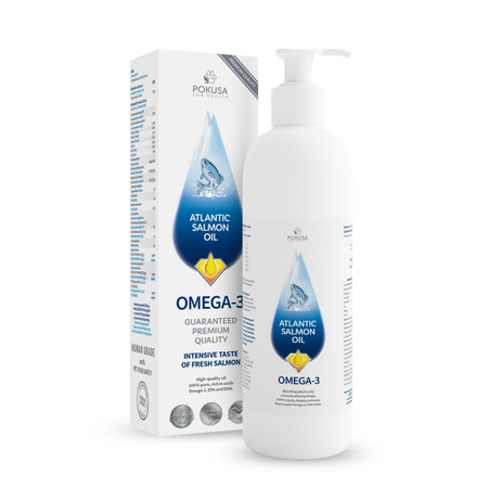 Olej z Lososia dla Psa i Kota - Atlantic Salmon Oil 300 ml
