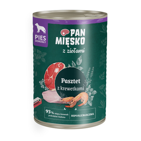 Pan Mięsko Pasztet z ziołami Mix 12x400 g