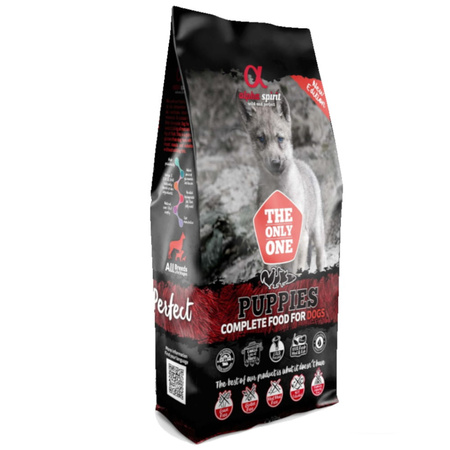 Alpha Spirit karma dla szczeniąt PUPPIES 12kg + 4x tacki