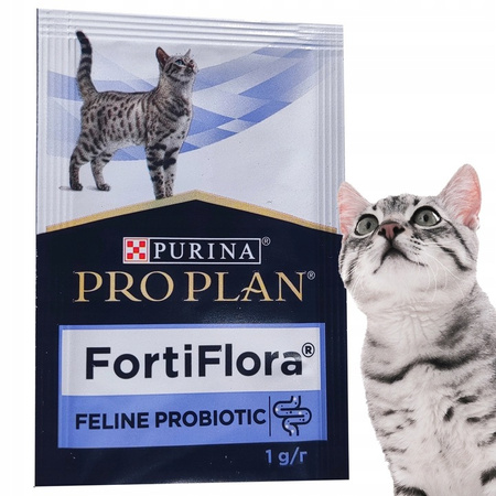FORTIFLORA CAT PROBIOTYK dla KOTA Purina 30 saszetek
