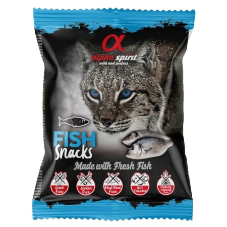 Alpha spirit Przysmaki dla kota ryba 12x50g