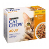 CAT CHOW Adult z kurczakiem i cukinią 10x85g galaretka