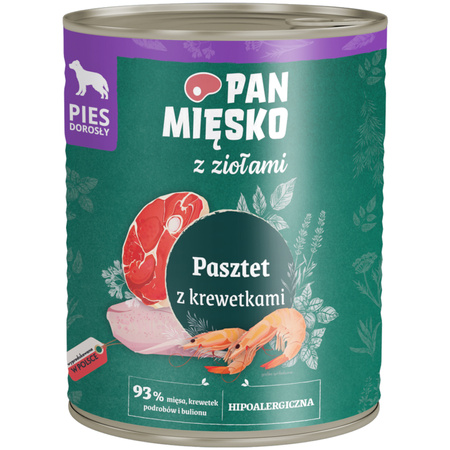 Pan mięsko Zestaw mix smaków 4x800g