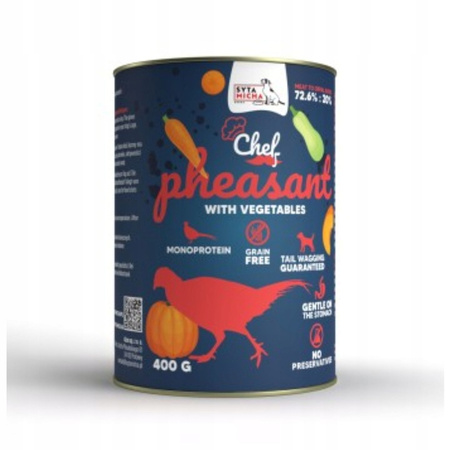 Syta Micha karma mokra zestaw mix smaków 6x400g monobiałkowe