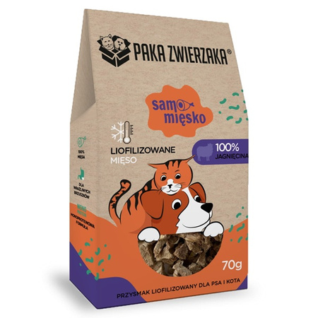 Przysmak liofilizowany Samo Mięsko JAGNIĘCINA 70g