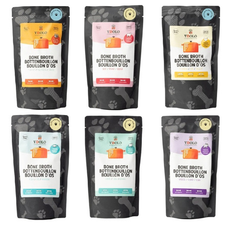 Ydolo bulion kolagenowy mix smaków 6x250ml
