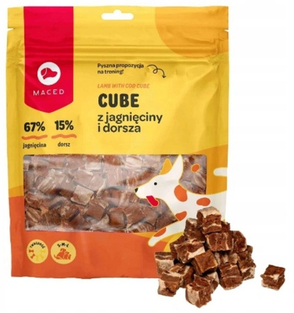 Cube z jagnięciny i dorsza 500g