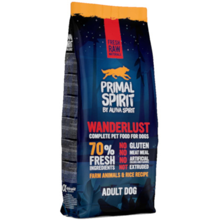 Primal spirit Wanderlust 70% 12 kg