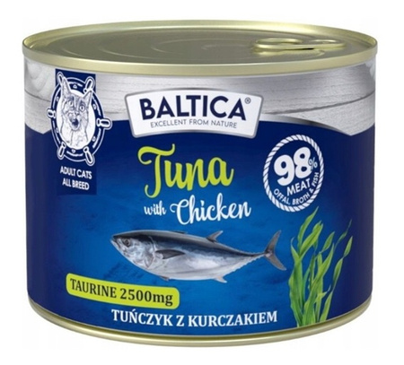 BALTICA EXCELLNET kot dorosły Tuna with Chicken 12x185g