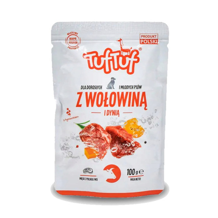 Tuf Tuf wołowina z dynią 100g