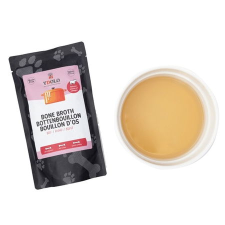 YDOLO Bone Broth Beef - bulion kolagenowy z kości wołowych (230ml)
