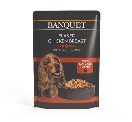 Banquet kurczak z ryżem i warzywami 15x100g