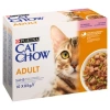 CAT CHOW Adult Karma dla kotów z łososiem i fasolką w galaretce 10x85 g