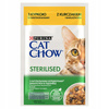 Cat chow sterilised kurczak i bakłażan 85g