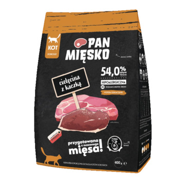 Pan Mięsko cielęcina z kaczką chrupki M 400g