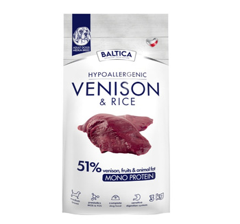 Baltica adult venision&rice M 3kg