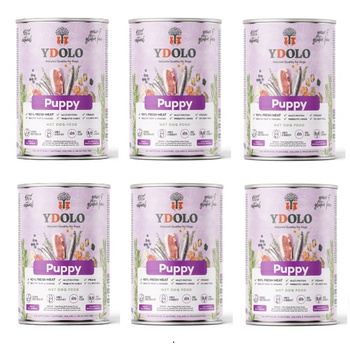 YDOLO Puppy - wieprzowina Iberico i ryby - mokra karma dla szczeniąt 6x400g