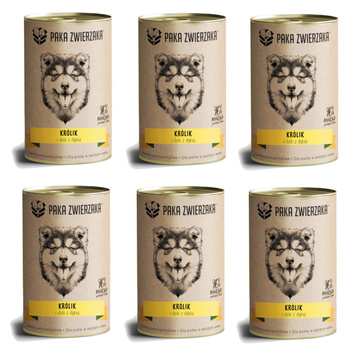 Paka zwierzaka Kólik i dzik z dynia 6x400g