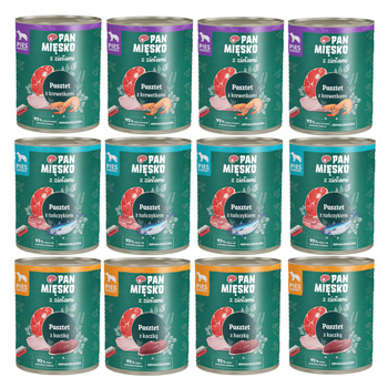 Pan mięsko Mix smaków 12x800 g