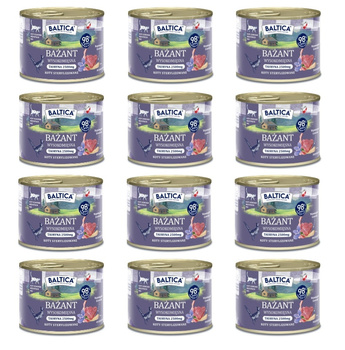 Karma mokra dla kota bażant Baltica 12x185g