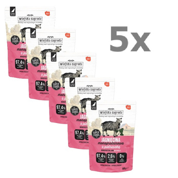 Karma mokra Jagnięcina dla psa Wiejska Zagroda Monoproteinowa (dorosły) 5x500g