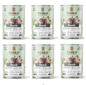 YDOLO Duck - kaczka - mokra karma dla psa 6x400g