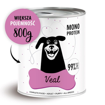 Karma mokra PEPE Veal 800g PAKA ZWIERZAKA