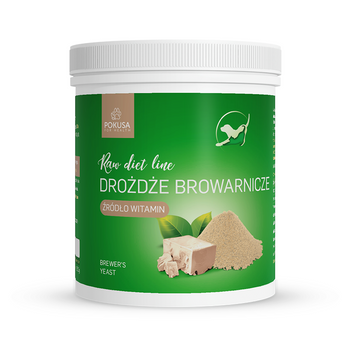 POKUSA Drożdże browarnicze DLA KOTA I PSA 250g suplement
