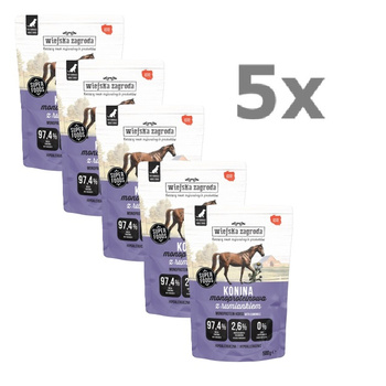 Karma mokra Konina dla psa Wiejska Zagroda Monoproteinowa (dorosły) 5x500g