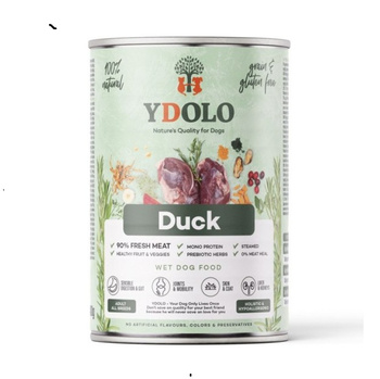 YDOLO Duck - kaczka - mokra karma dla psa 400g