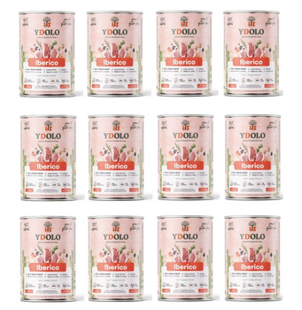 YDOLO Iberico - wieprzowina Iberico - mokra karma dla psa 12x400g