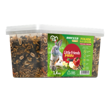 LITTLE FRIENDS MENU DLA GRYZONI MIESZANKA OWOCOWA 1,4