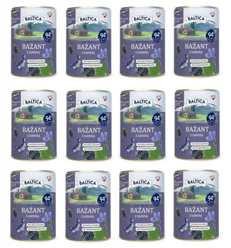 Baltica karma mokra bażant z sarniną 12x400g