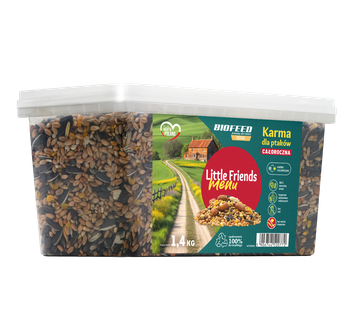 LITTLE FRIENDS MENU PTAKI WOLNO ŻYJĄCE CAŁOROCZNA UNIWERSALNA 1,4kg