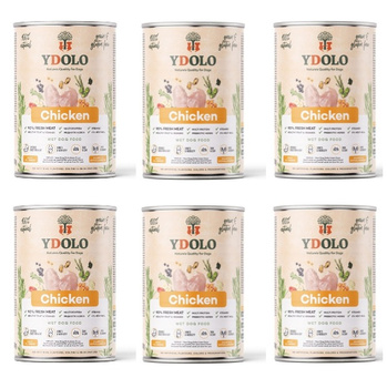YDOLO Chicken - kurczak i ryby - mokra karma dla psa 6x400g